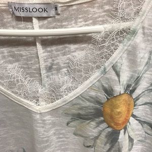 New Mislook top sz M